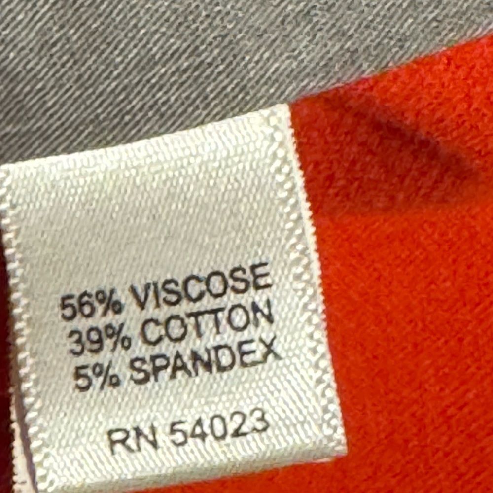 BANANA REPUBLIC WOMEN size 14 Orange Sloan Fit Business Casual Capsule Wardrobe - Picture 4 of 8